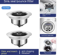 Clog-Free Sink Strainer